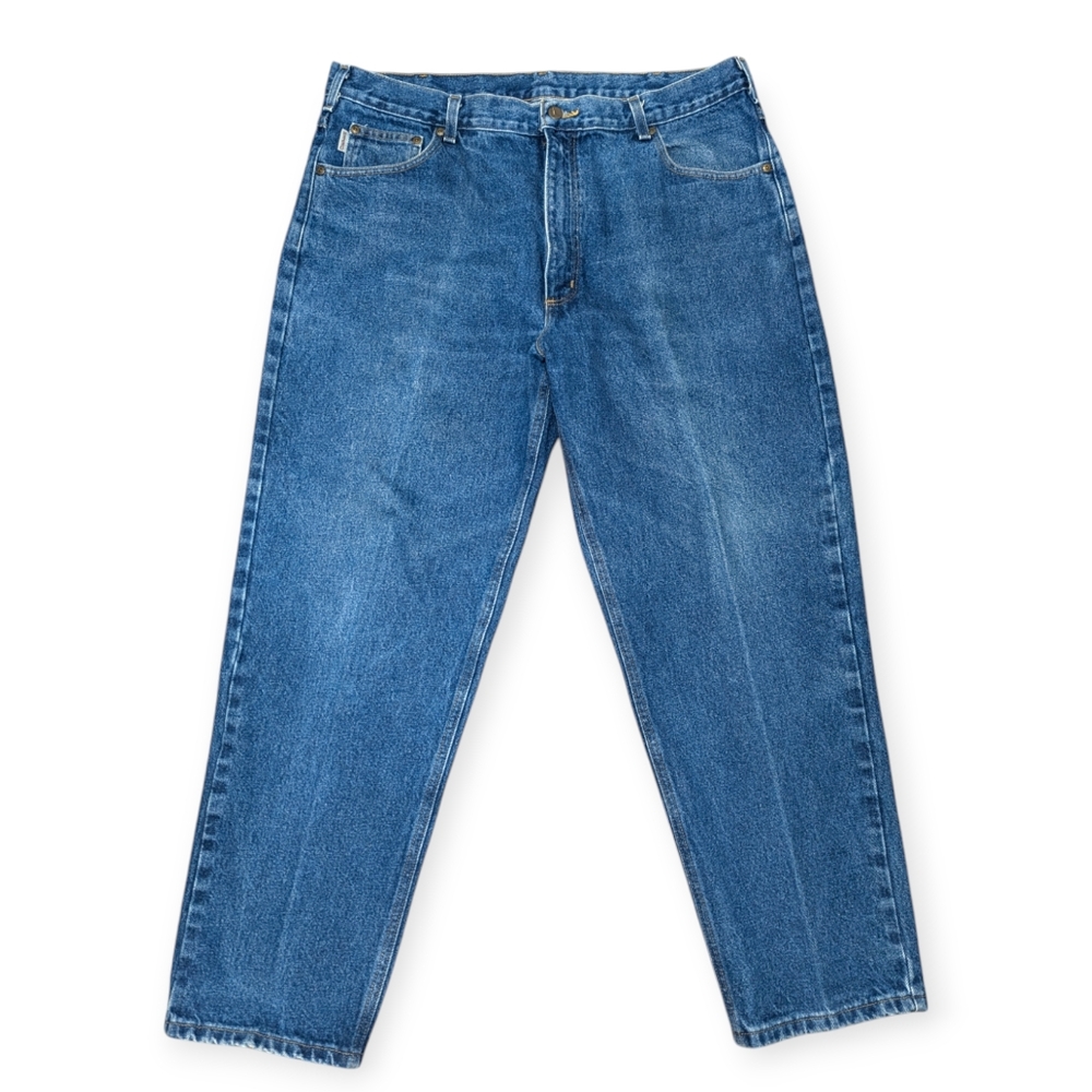 Carhartt Men's Jeans Relax Fit size 40x30 Baggy Street style Workwear Constructi